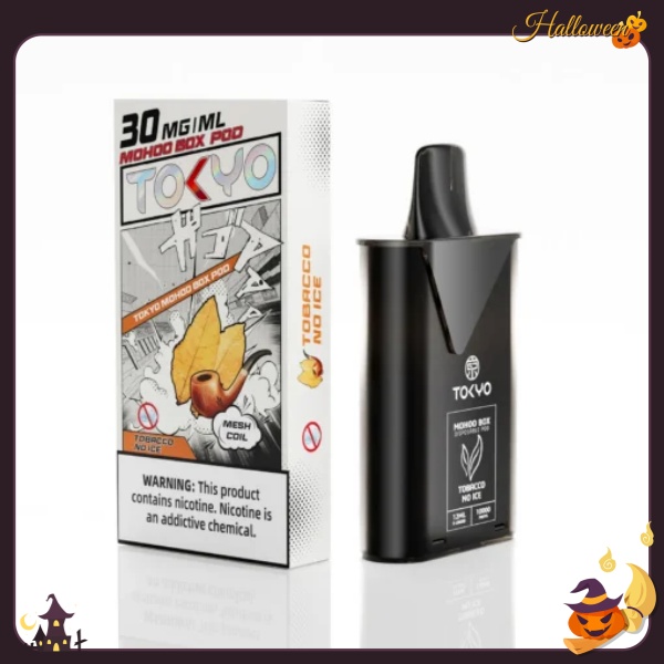 菸草口味 東京魔盒煙彈 TOKYO MOHOOBOX煙彈 日期新鮮 10/18
